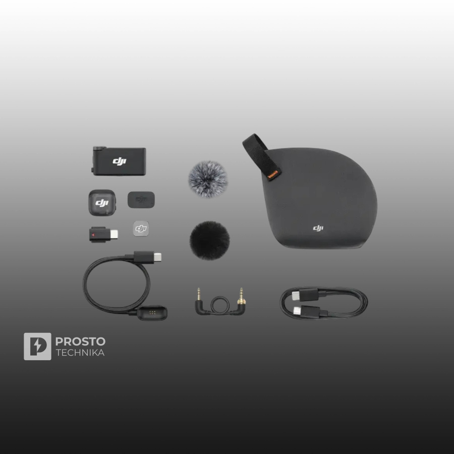 Беспроводной микрофон DJI Mic 3 (1 TX + 1 RX)